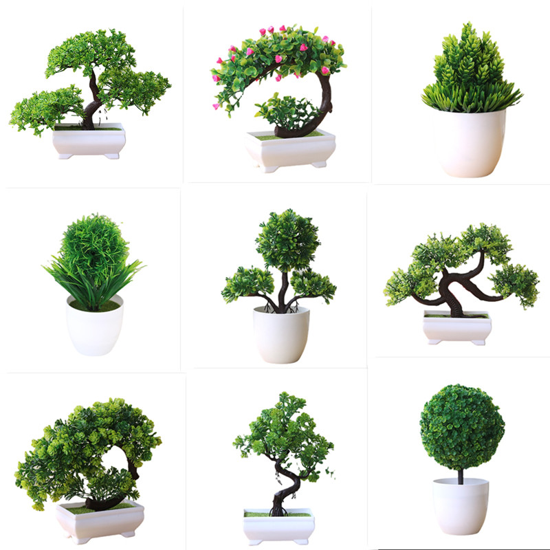 Bonsai Garden Sushi - 1 adet Yapay Bitkiler Bonsai Küçük