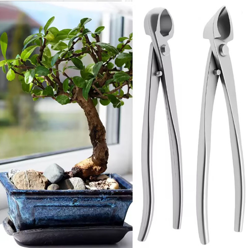 Concave Branch Cutter - 2 adet 210mm Paslanmaz Çelik Bonsai
