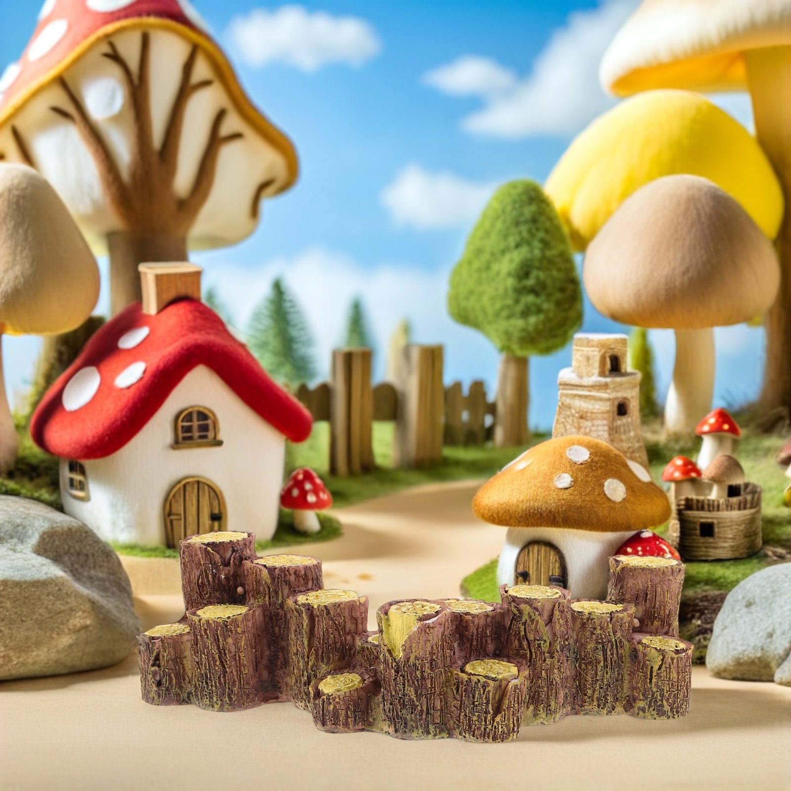 3 Adet Reçine Ağaç Kökü Mikro  - Bonsai Garden With Sand incelemesi ve fiyatı
