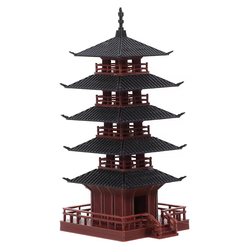 Mini Pagoda Heykeli Çin Antik  - Mini Bonsai Zen Garden incelemesi ve fiyatı
