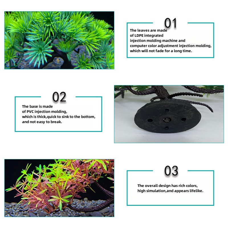 Akvaryum bonsai ağacı, bitki,  - Bonsai Garden Sushi incelemesi ve fiyatı