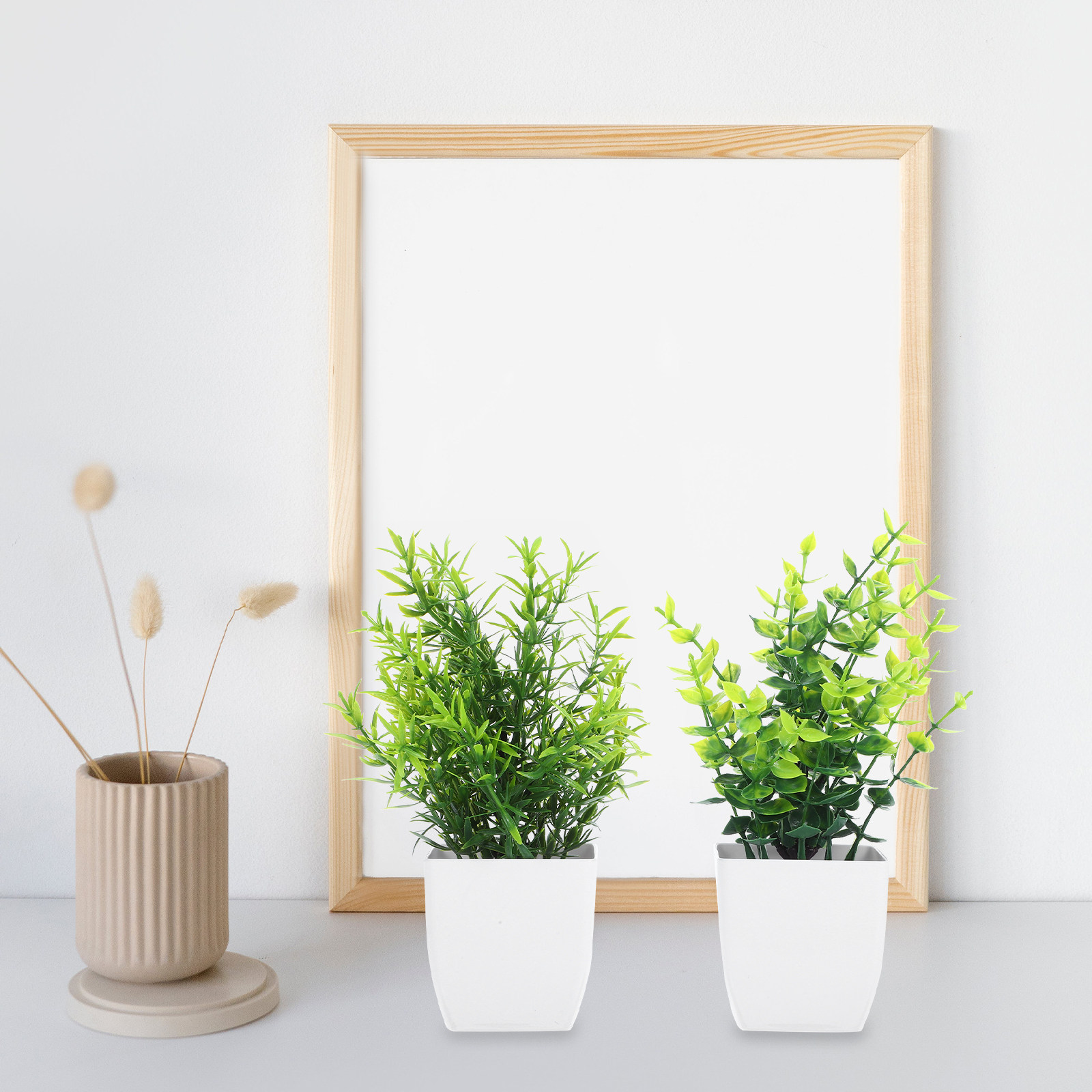 4 Adet Gerçekçi Yapay Saksı Bi - Bonsai Garden And Cafe incelemesi ve fiyatı