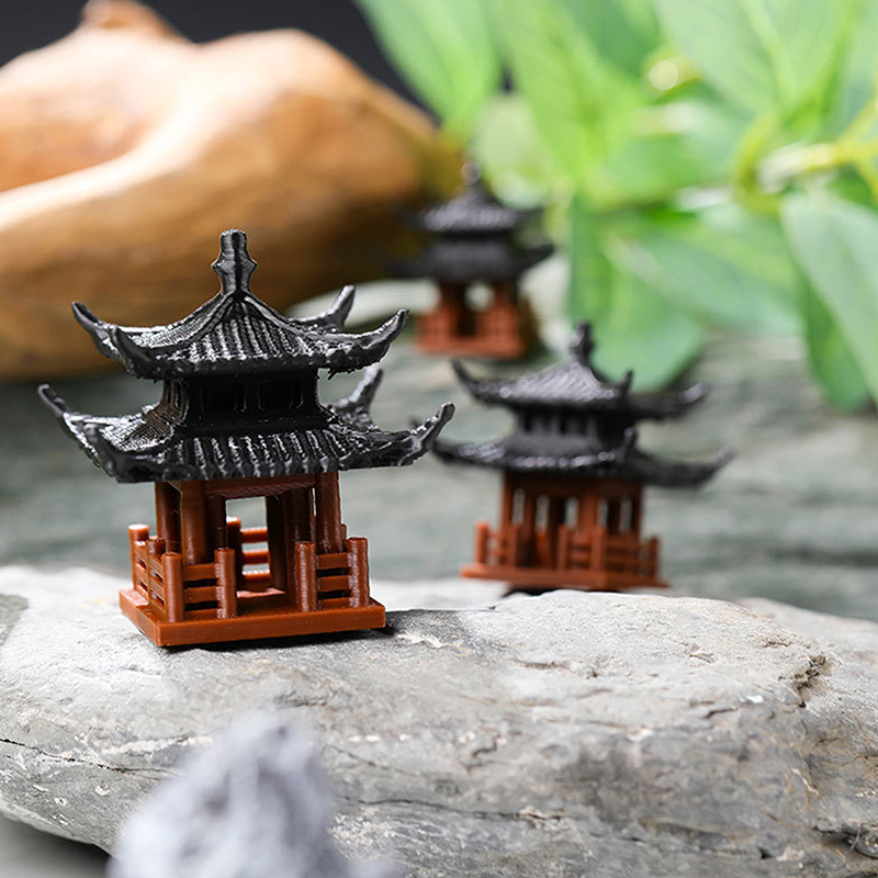 Mini Pagoda Heykeli Peri Bahçe - Mini Bonsai Zen Garden incelemesi ve fiyatı