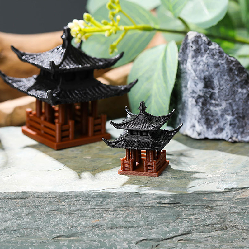 Mini Pagoda Heykeli Peri Bahçe - Mini Bonsai Zen Garden incelemesi ve fiyatı